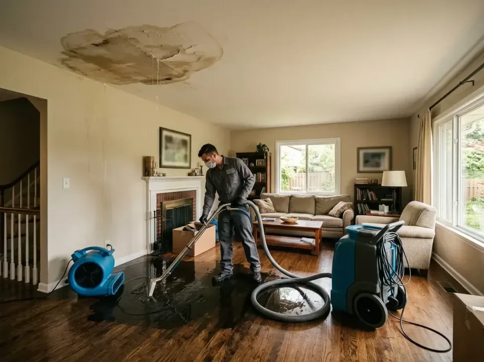 attic-pipe-burst-ceiling-drip-008 — frequently asked questions, Water Damage Restoration & Carpet Care in Huntington, IN